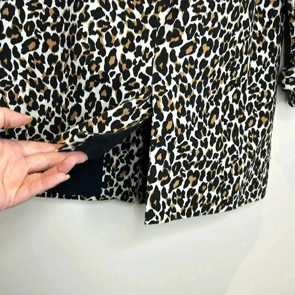 Cotton Trench Coat Leopard Print - Picture 10 of 12